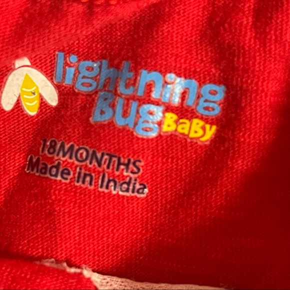 Lightning Bug Baby 4th of July Dress Size 18 Months PATRIOTIC - Picture 5 of 5